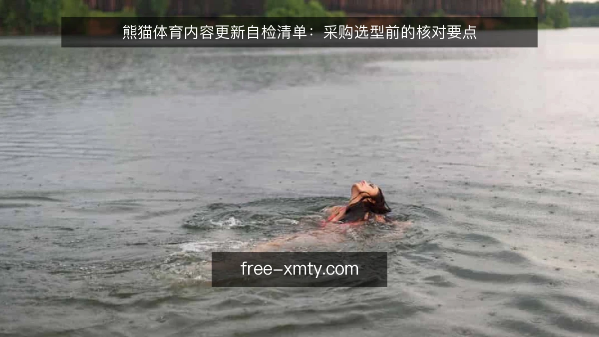 熊猫体育内容更新自检清单:采购选型前的核对要点